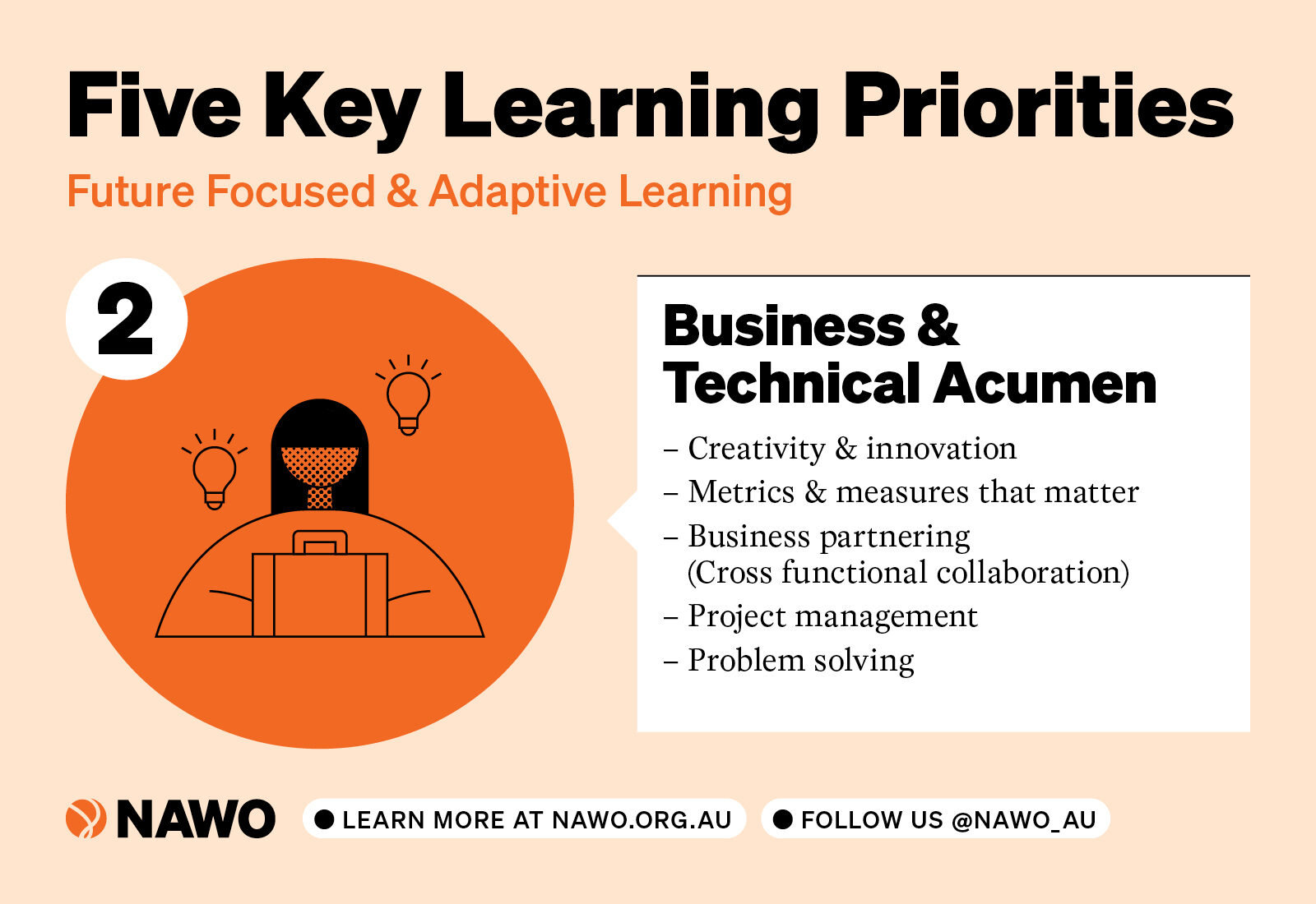 Our Five Key Learning Priorities NAWO
